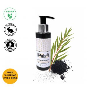 Kaalgat Skincare Activated Charcoal Facial Milk Cleanser with tea tree oil