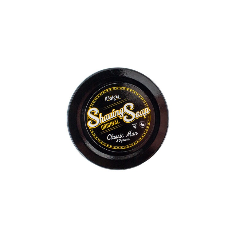 Top view of the Kaalgat Shaving Soap